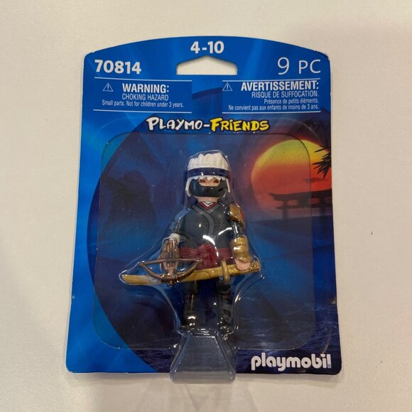 Playmobil Playmo-Friends Ninja Figure Set 70814 9 Pc Ages 4-10 Collectible Toy G - Picture 2 of 4
